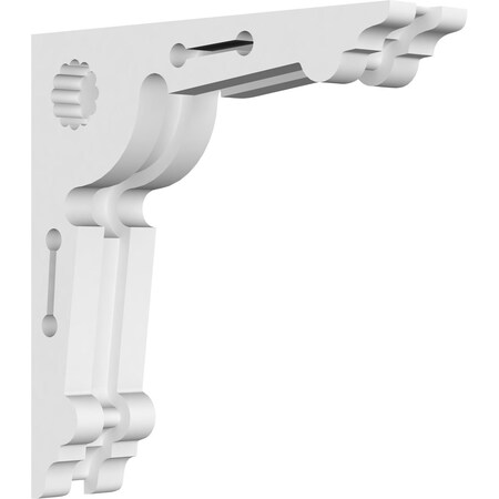 Ekena Millwork Cena Architectural Grade PVC Corbel, 1 7/8"W X 8"D X 8"H CORP01X08X08CE